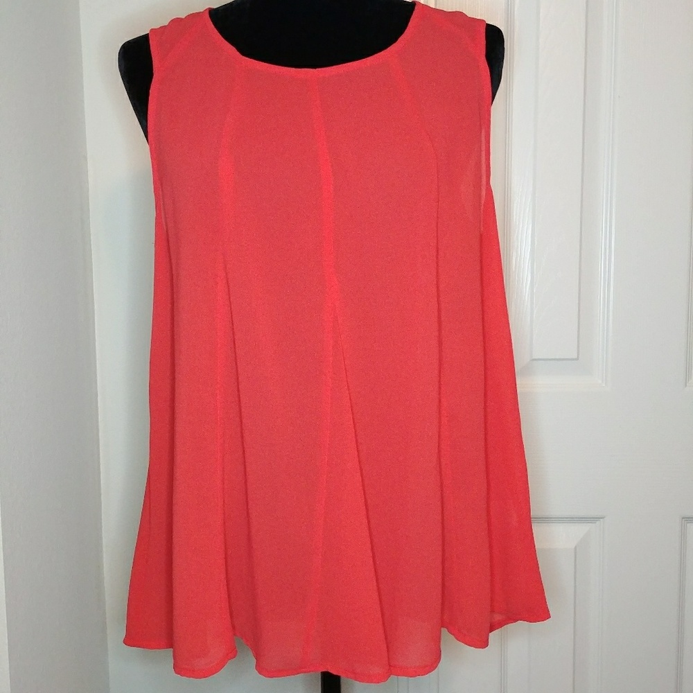 Sweet Rain Prancer Red Sleeveless NWT